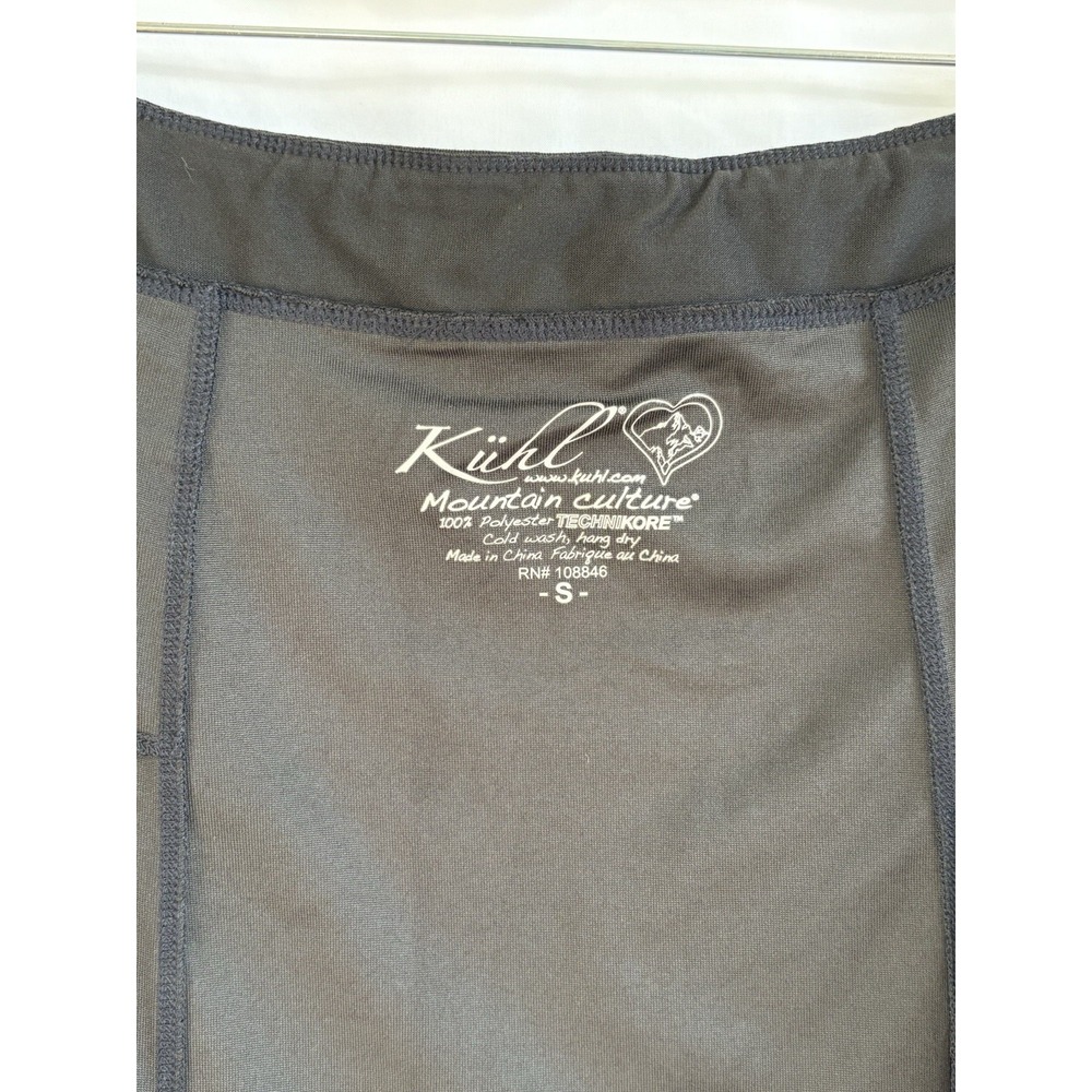 Kuhl Women's Black Athletic Hiking Skirt Short Pull-On Pockets Size S Gorpcore - Picture 5 of 5